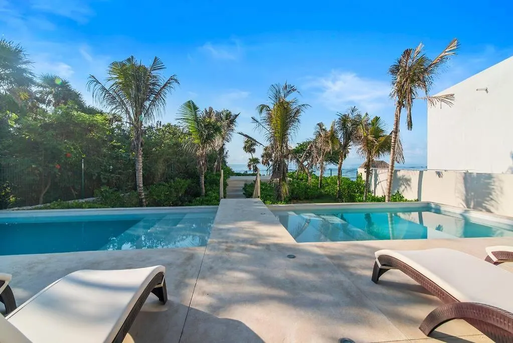 Jungle Joy Prv Jacuzzi Beach Access Rooftop Pools W Sea Views + Beach Club Akumal 0*,